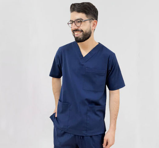 Embroidered & Personalized Scrub Tops