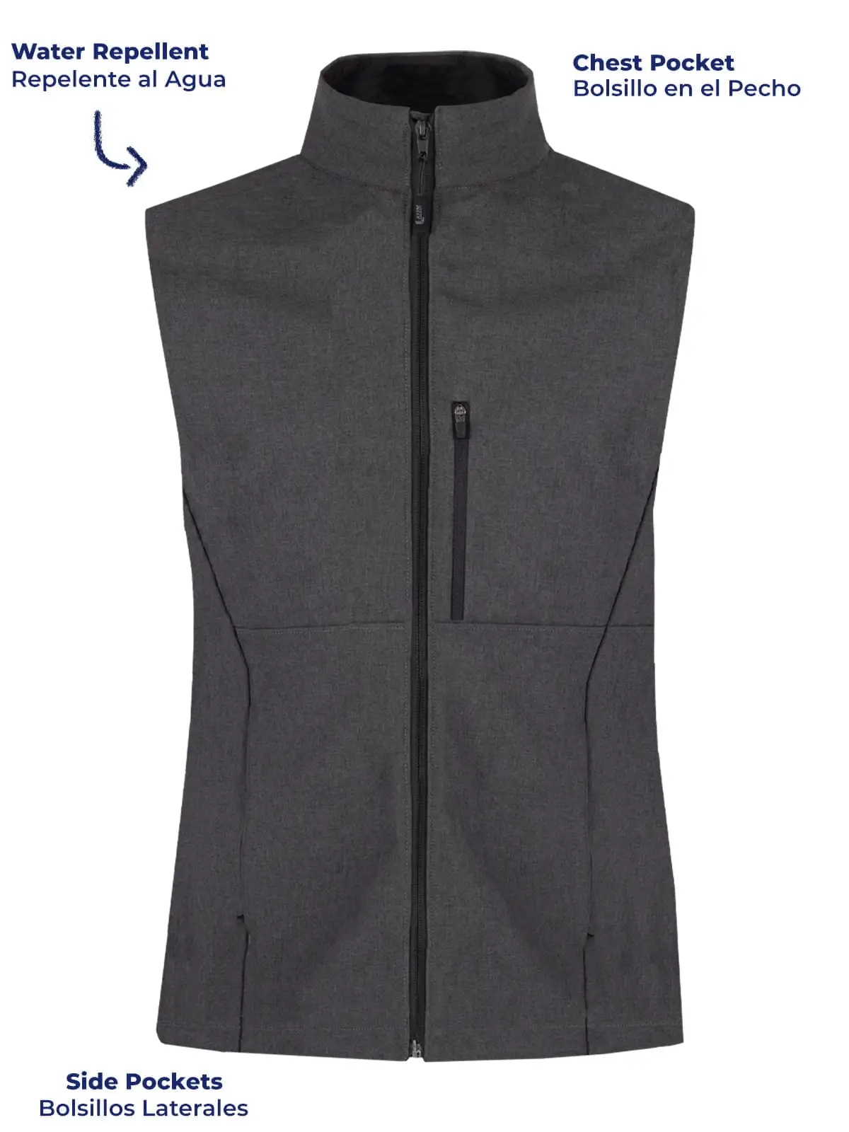 Water-Repellent Work Vest for Woman