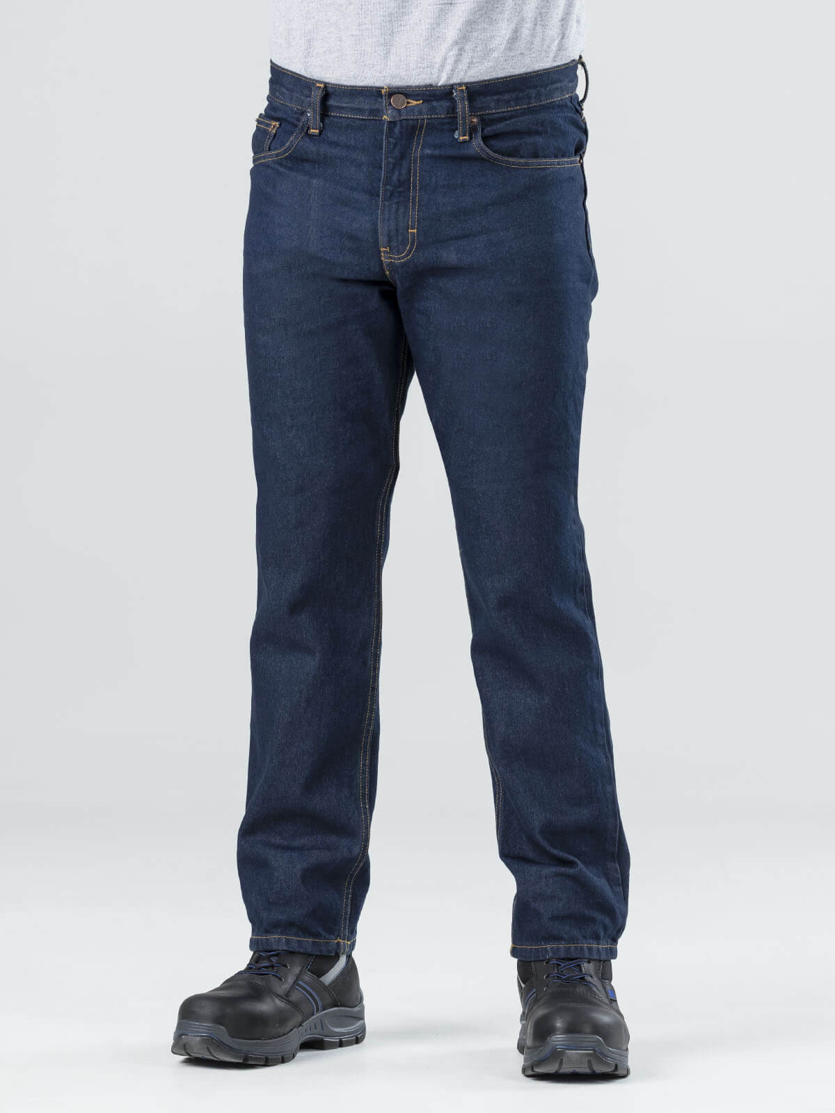 Denim Jeans With Logo Company