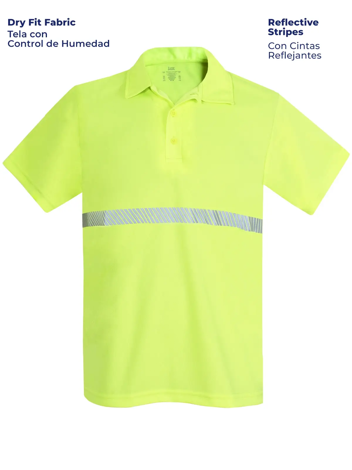 High visibility polo shirt