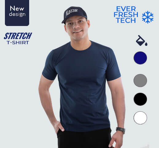 Ultra-Fresh Stretch T-Shirt for Men