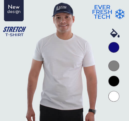 Ultra-Fresh Stretch T-Shirt for Men