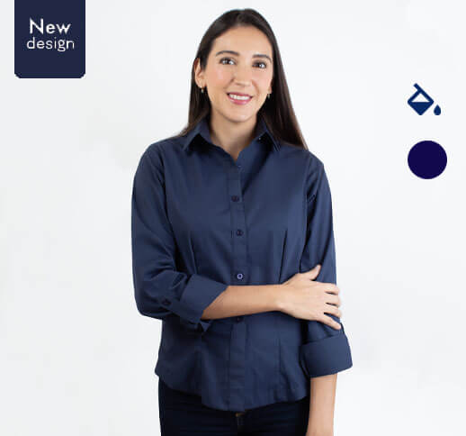 Dress Work Blouse Italian-cut