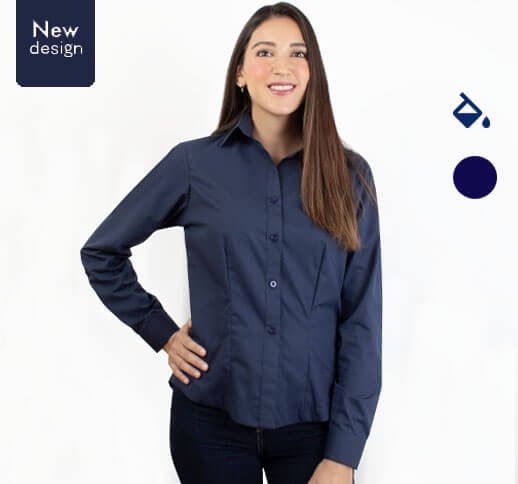 Dress Work Blouse Italian-cut